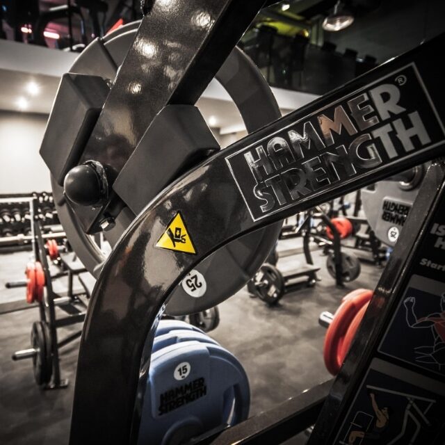 an image of chest exercise equipment at volt gym in burscough