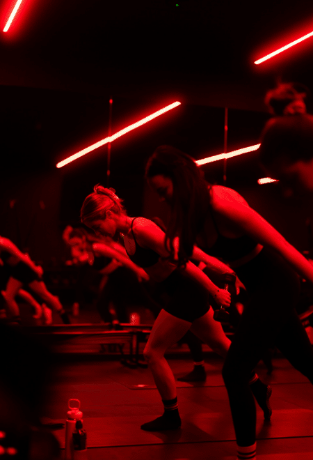 Hot pilates class image